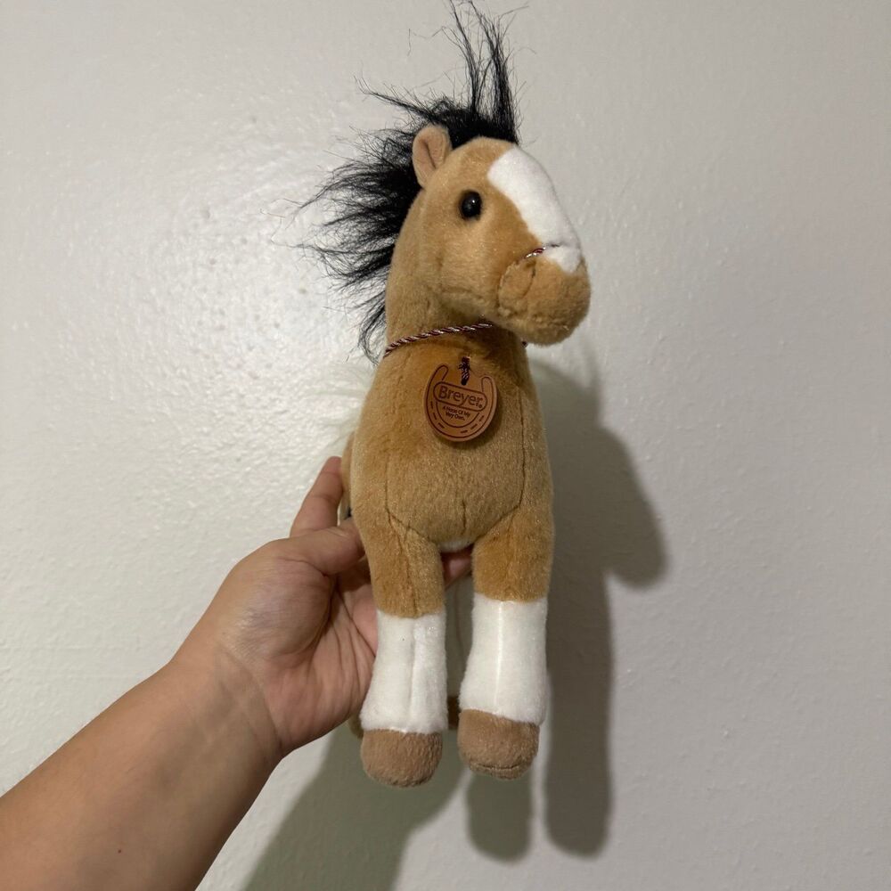 BREYER Showstopper Palomino Horse Stuffed Animal by Aurora 12" Soft Plush